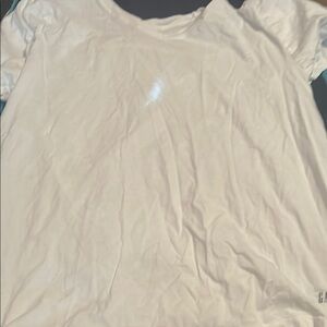 GAP Cream Short Sleeve T-Shirt
